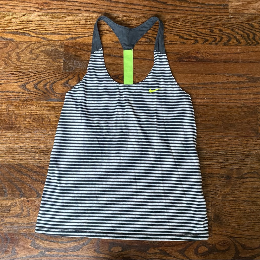 Striped Nike Dri-fit Tank